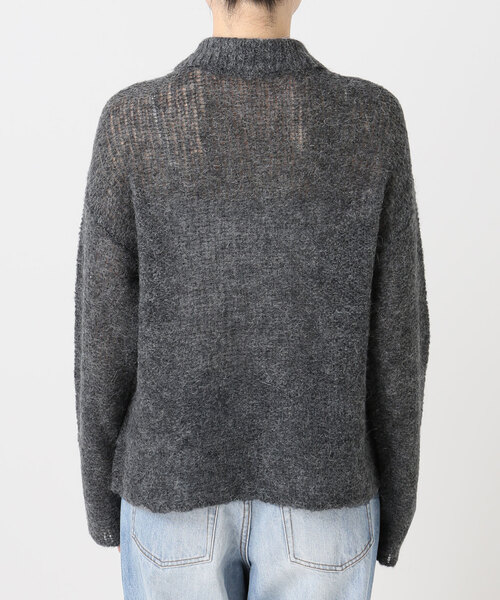 追加》ALPACA MIX BUTTON ニット 2（ニット/セーター）｜Plage