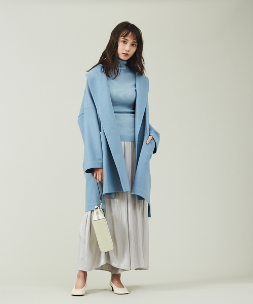 qualite（カリテ）の「圧縮ウールショールカラーコート（その他