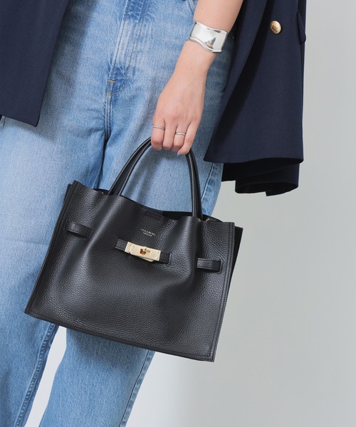 VIOLAd'ORO / TRERO シュリンク クロア トートバッグ M（トートバッグ