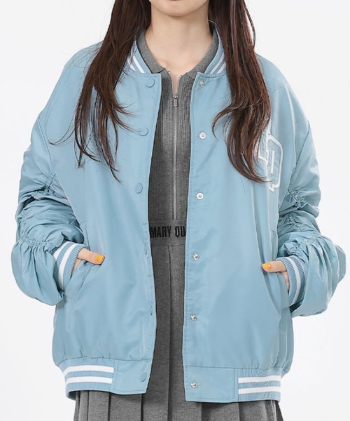 ナイロンスタジャン ブルゾン（スタジャン）｜MARY QUANT（マリー