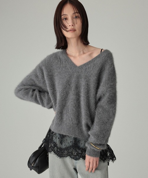 セール】FOXカシミヤ2WAYプルオーバー（ニット/セーター）｜BABYLONE