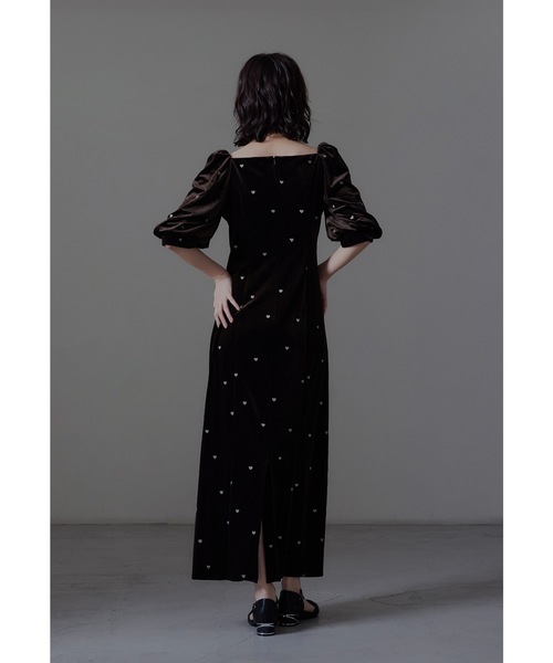 スイートハートベロアドレス 結婚式 二次会 成人式 同窓会 パーティー