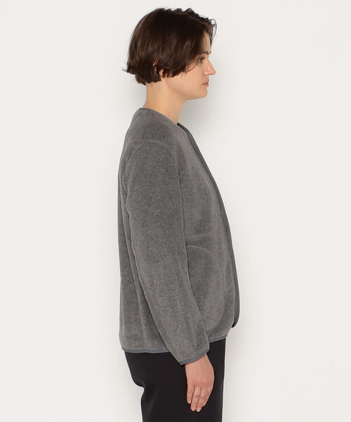 DANTON（ダントン）の「WOMEN'S FLEECE COLLARLESS JACKET（ノーカラー