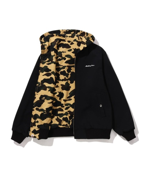 1ST CAMO REVERSIBLE ZIP HOODIE JACKET M（ミリタリージャケット）｜A