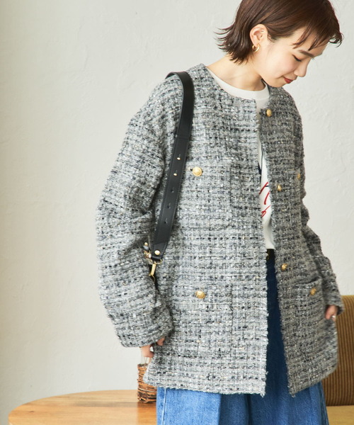 URBAN RESEARCH（アーバンリサーチ）の「GIOLICAラメツイード