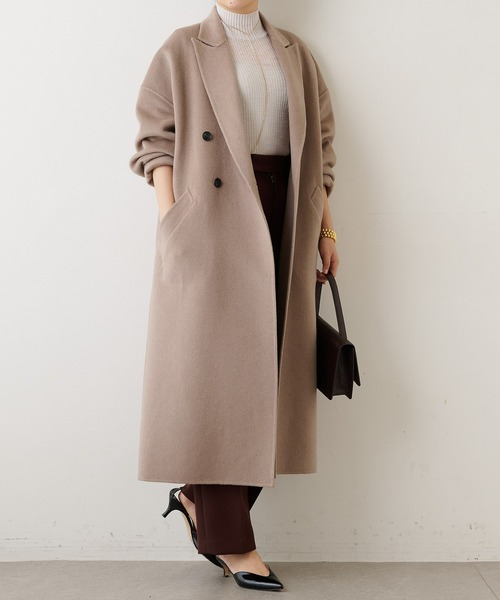 Whim Gazette（ウィムガゼット）の「カシミヤリバーコート（チェスター