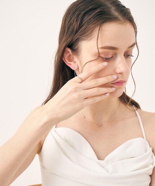 ete チェリーブロッサムリング ミストピンクゴールド 13号 Cherry