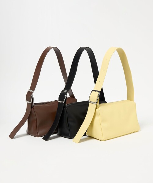 スクエア ビッグバックル ショルダーバッグ（ショルダーバッグ