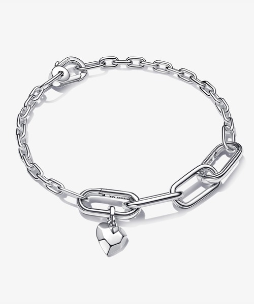 Pandora ME スリム リンク チェーン シルバー ブレスレット