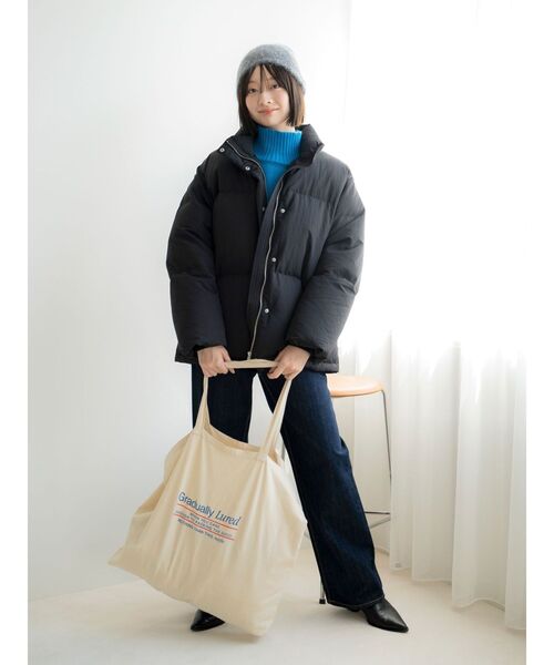 セール】ミドル丈ルーズシルエットダウン（ダウンジャケット/コート