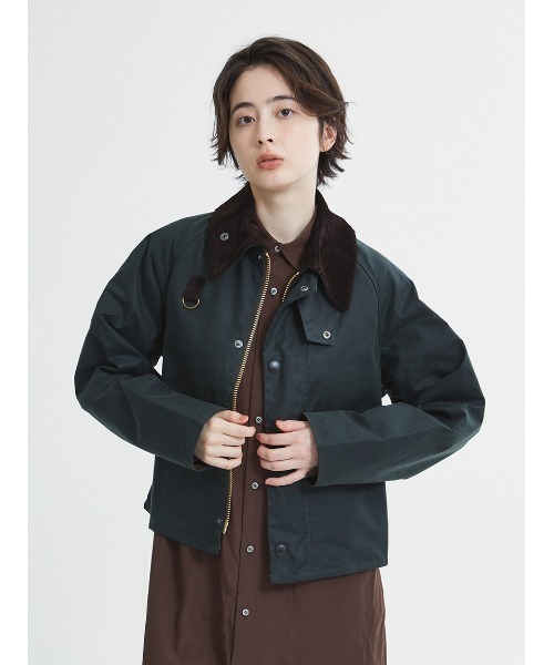 SPEY / スペイ】ワックス ショート ジャケット（ブルゾン）｜Barbour