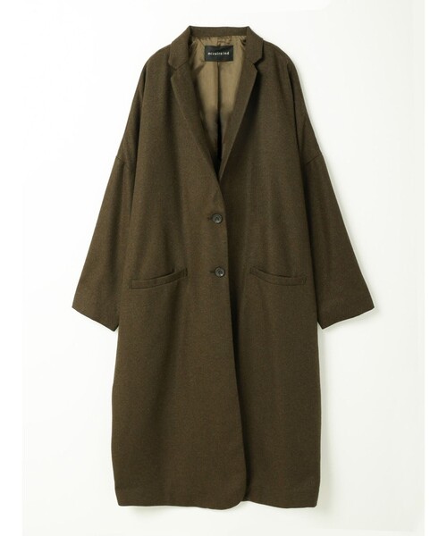 mizuiroind（ミズイロインド）の「mizuiro ind ワイドテーラードコート
