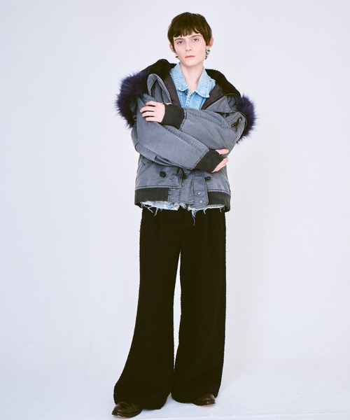 Camphor wood（カンファーウッド）の「fade processing nylon twill N2