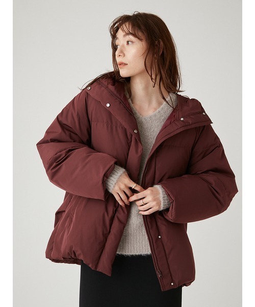 emmi（エミ）の「【emmi atelier】サステナブルフーディーダウン