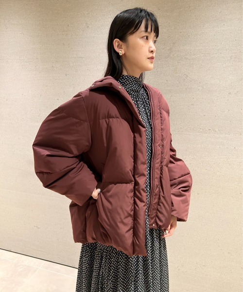 emmi（エミ）の「【emmi atelier】サステナブルフーディーダウン