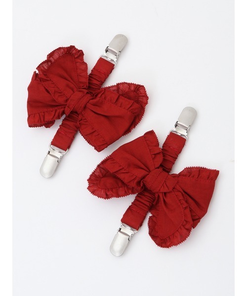 PINK HOUSE（ピンクハウス）の「リボン付きたくし上げベルトクリップ2