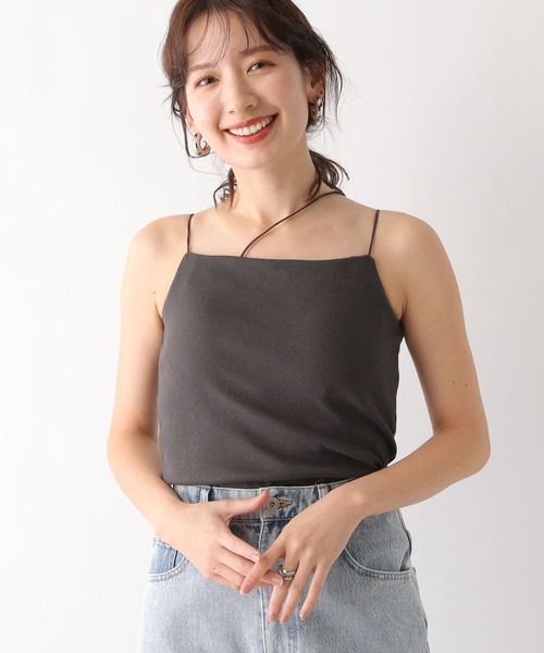 セール】カップ付きアシメキャミ 109873（キャミソール）｜LEPSIM