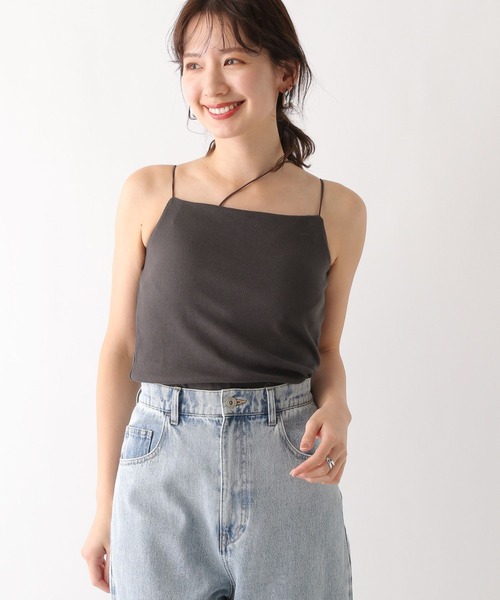 セール】カップ付きアシメキャミ 109873（キャミソール）｜LEPSIM