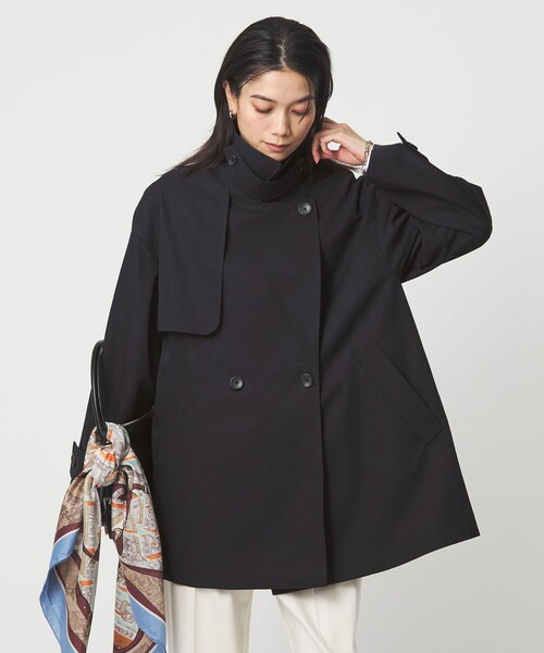 size SHORTあり］ミドル トレンチ コート 撥水（トレンチコート