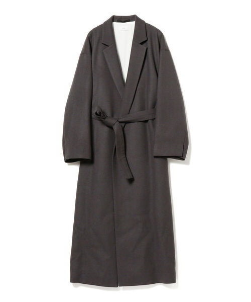 ATON（エイトン）の「ATON / ウールサキソニー チェスターコート