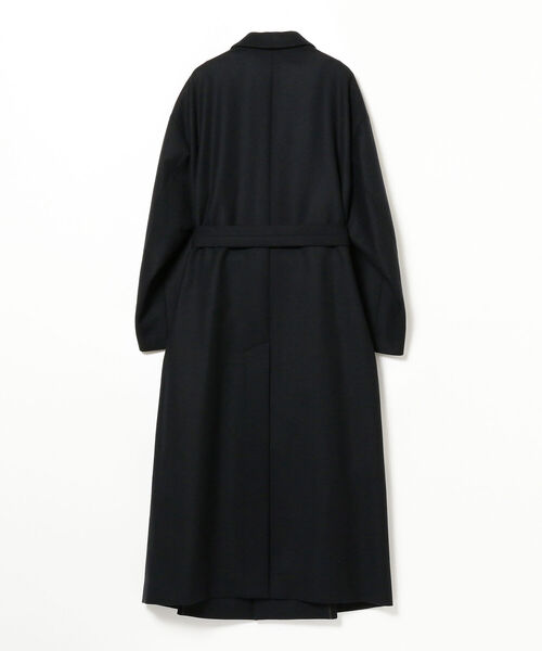 ATON（エイトン）の「ATON / ウールサキソニー チェスターコート