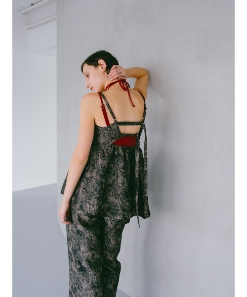 sahara（サハラ）の「Flower Jacquard Camisole/フラワージャガード