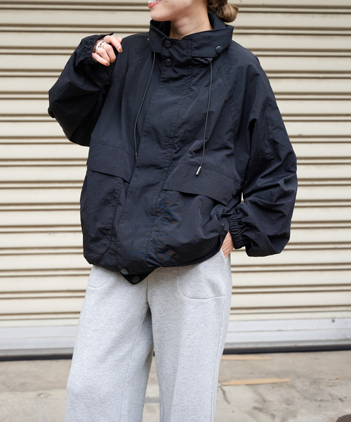 アスレチックブルゾン 撥水/ユニセックス着用可（マウンテンパーカー