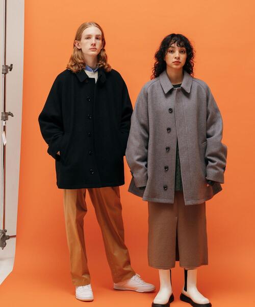 CITEN（シテン）の「＜CITEN＞ウール ハーフコート（その他アウター