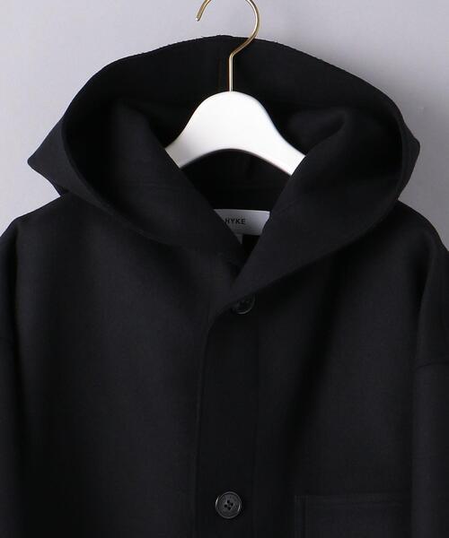 HYKE（ハイク）の「＜HYKE（ハイク）＞HOODED WORK コート