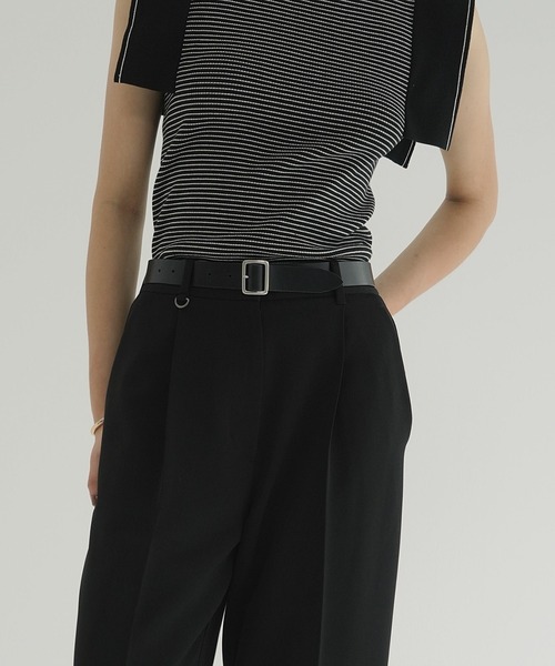 CLANE（クラネ）の「CLASSIC LEATHER BELT（ベルト）」 - WEAR