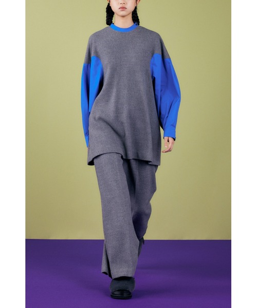 ENFOLD（エンフォルド）の「ウォームクロス コンビプルオーバー（T