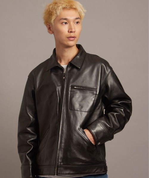 SCHOTT-LEATHER TRACKER JKT-2（ライダースジャケット）｜schott