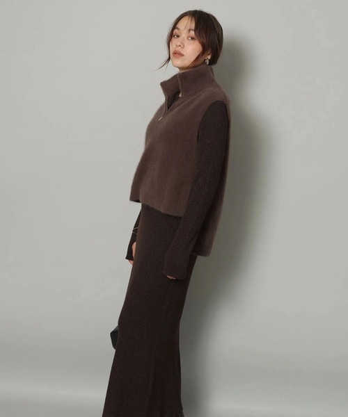 ラメニットロングワンピース（ワンピース）｜Arpege story