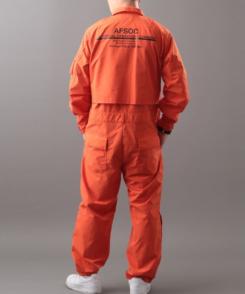 AVIREX RECON つなぎ オレンジ AVIREX RECON つなぎ オレンジ
