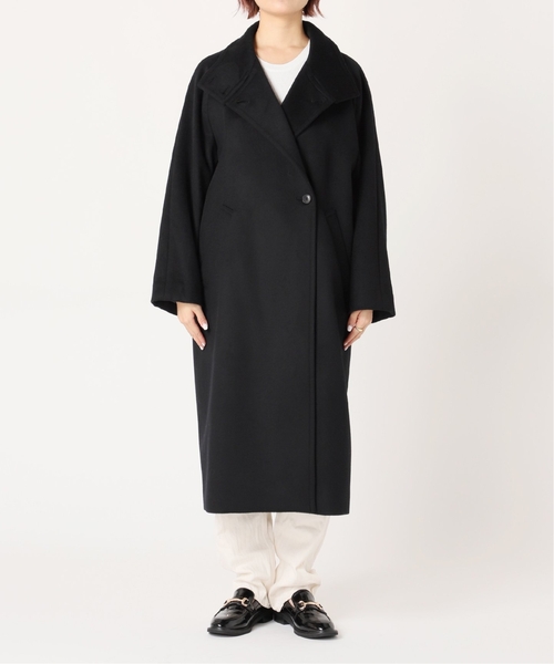 B.C STOCK（ベーセーストック）の「Wビーバースタンドカラーコート
