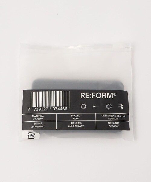 RE:FORM＞ RE:01 コインスリーブ（財布）｜RE:FORM（リフォーム）の