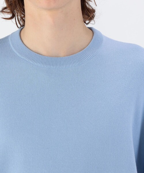 CABaN コットンカシミヤ クルーネックプルオーバー（ニット/セーター