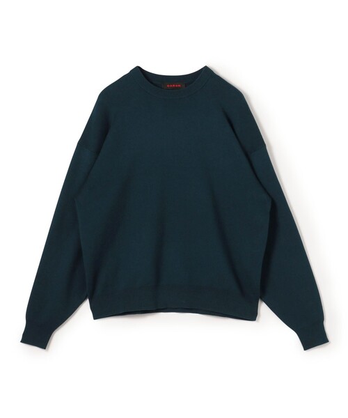 CABaN コットンカシミヤ クルーネックプルオーバー（ニット/セーター