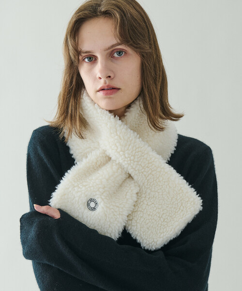 ORCIVAL | ボアフリース マフラー（ネックウォーマー/スヌード