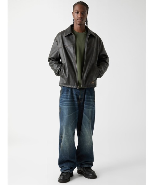 GUESS Originals Pu Leather Jacket アウター ブルゾン | GUESS(ゲス