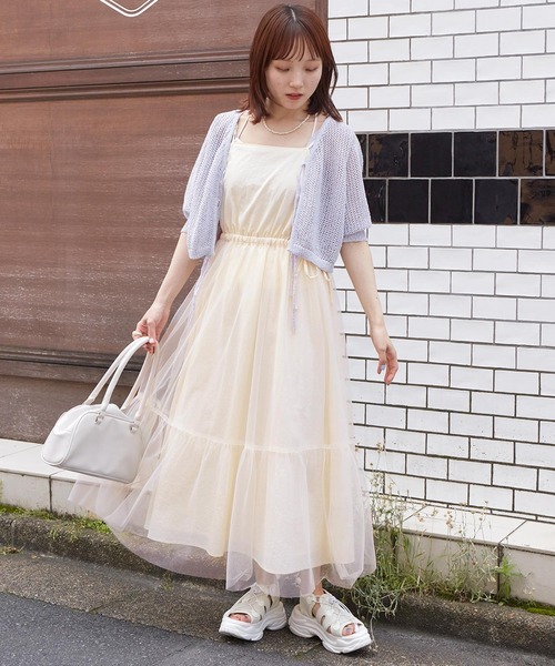 w closet（ダブルクローゼット）の「【2WAY】チュールリバーシブル