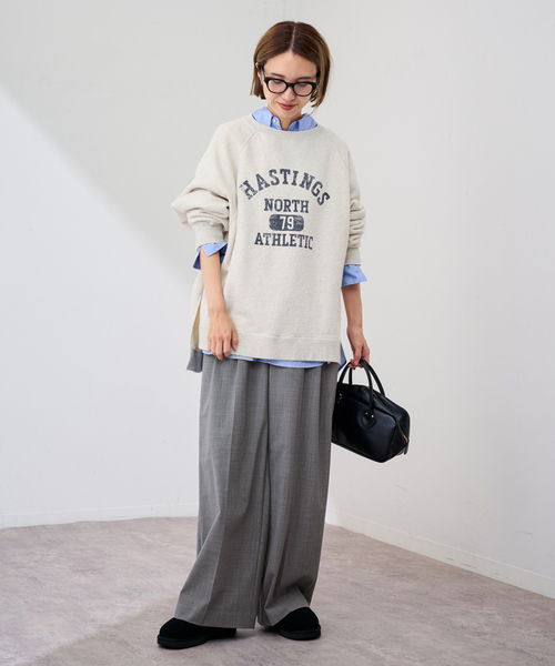 セール】≪追加≫ラグランポンチョプリントスエット 2（スウェット