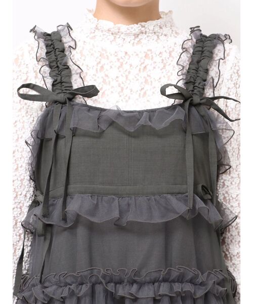 merry jenny（メリージェニー）の「チュールドロストロングワンピース