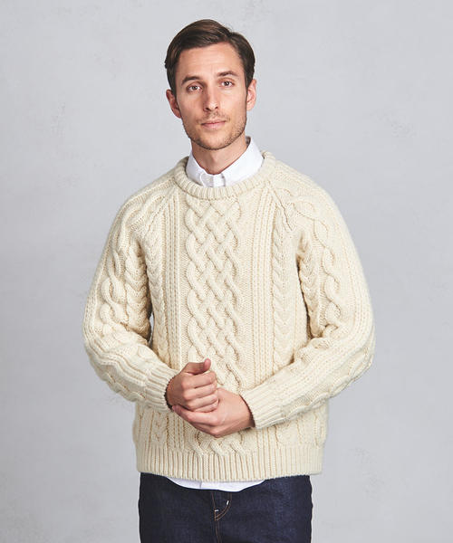 BATONER（バトナー）の「＜BATONER（バトナー）＞ ALAN CABLE（ニット