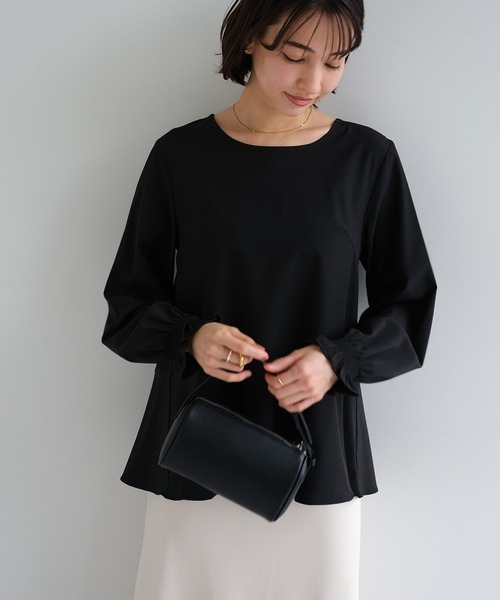 セール】ペプラムブラウス（シャツ/ブラウス）｜evernavy（エバー