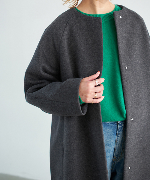 Spick & Span（スピックアンドスパン）の「S160ビーバーノーカラー