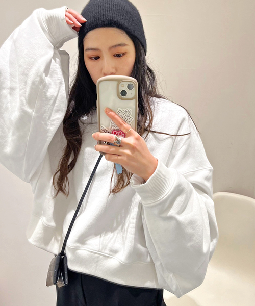 PRE_（プレ）の「【PRE_/プレ】別注クロップドビッグスリーブ