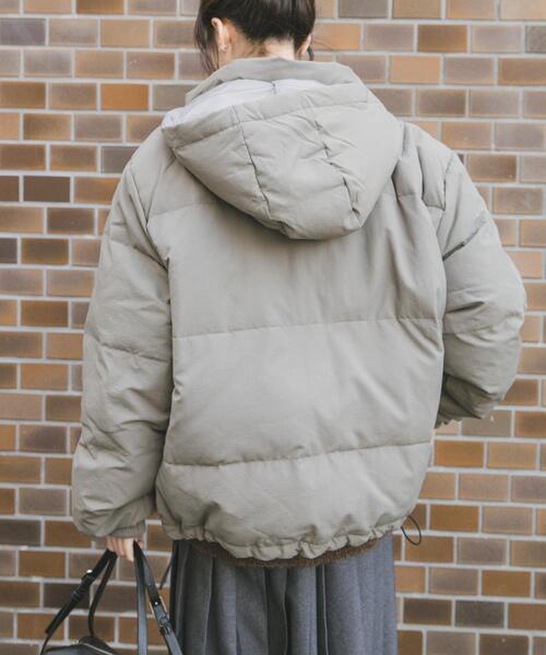 セール】『撥水』フードダウンジャケット（ダウンジャケット/コート