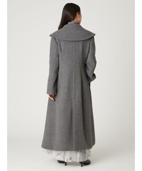 FRAY I.D（フレイアイディー）の「ビッグカラーウールコート（ダッフル