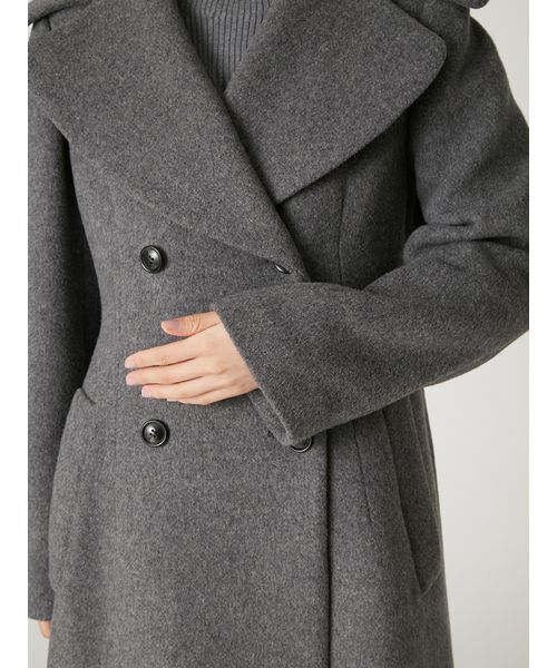 セール】ビッグカラーウールコート（ダッフルコート）｜FRAY I.D